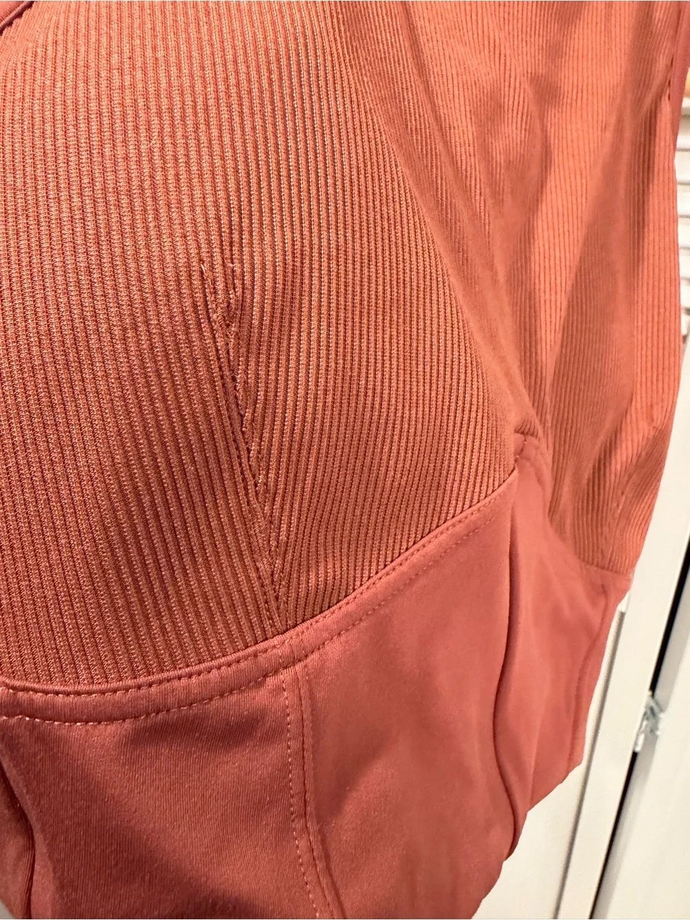 BANDIER X NEW BALANCE Collab Corset Crop Tank Padding. Size Large